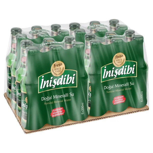 Freşa İnişdibi Doğal Maden Suyu 24x200 ml 3'lü - Görsel 5