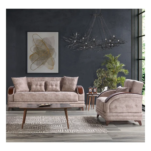 Eymense Asos Çekyatlı 3+1 Koltuk Takımı - Görsel 6