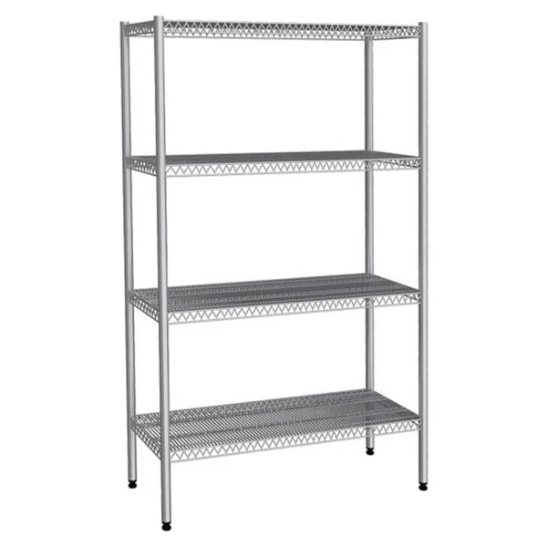 Empero Emp.T.2.3676-18-4 Tel Raf-4 Katlı-Inox 201-76x36x180 Cm - Görsel 2