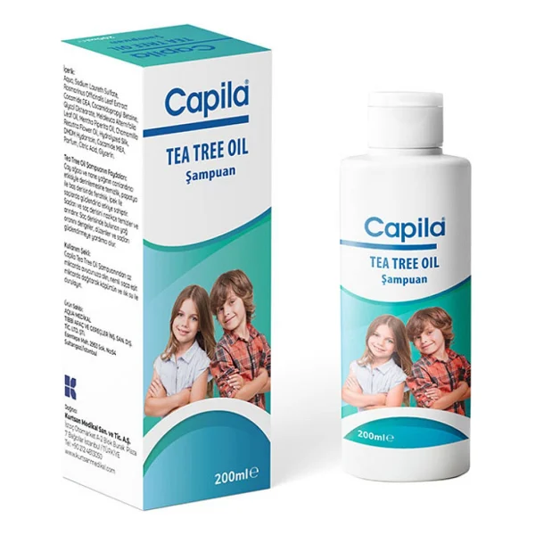 Capila Tea Tree Oil Sampuan 200Ml - Görsel 2