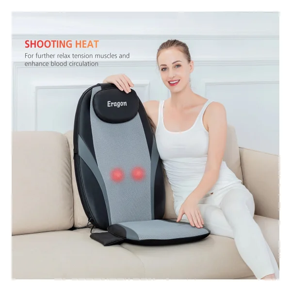 Eragon Erg-782 Shiatsu Masaj Koltuğu Minderi - Görsel 2