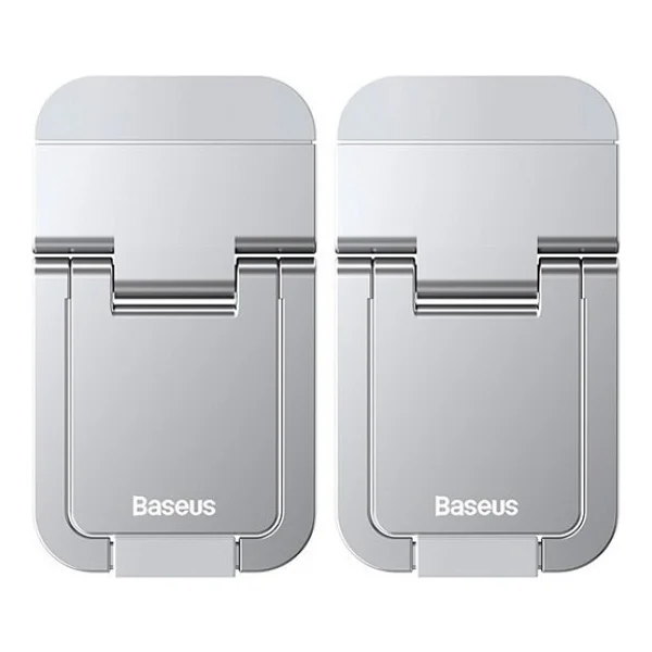 Baseus Katlanabilir Portatif MacBook Dizüstü Bilgisayar Laptop Stand Ayağı Ivoomi - Gümüş - Görsel 3