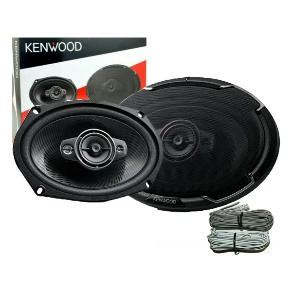 Kenwood Kfc-Ps6986 600 W 16x24 Cm Koaksiyel Oval Oto Hoparlör - Görsel 4