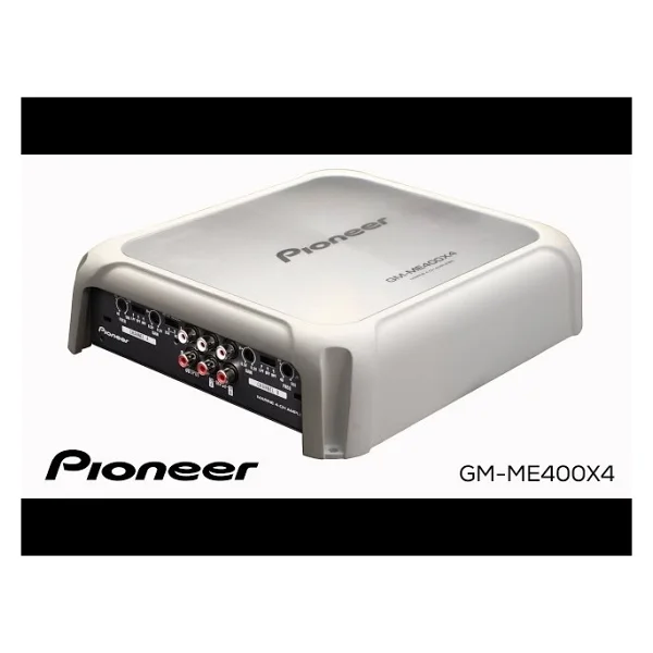 Pioneer Gm-Me400x4 800w 4kanal Marine Amplifikatör - Görsel 3