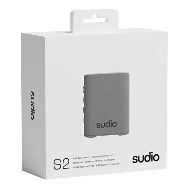 Sudio S2 Gri Bluetooth Hoparlör - Görsel 5