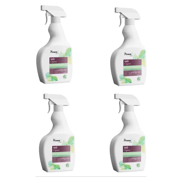Homm Clean Bitkisel Yağ Çözücü 4'lü Set - 750 ml - Görsel 2