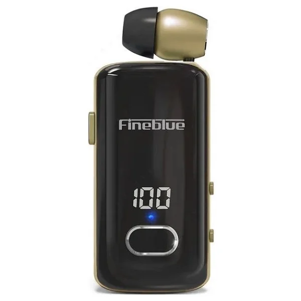 Fineblue F580 Makaralı Mavi Kulak İçi Bluetooth Kulaklik - Görsel 5