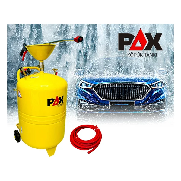 Pax 100 Litre Kopuk Tanki Kopuk Puskurtme 10 Metre Hortum Tabancali - Görsel 2