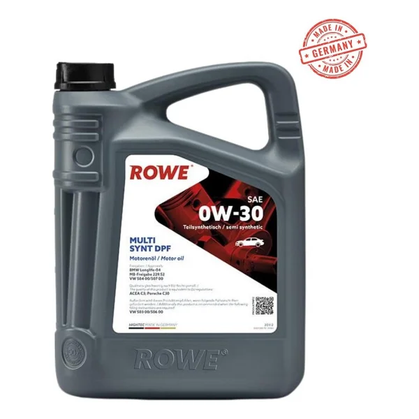Rowe Hightec Multi Synt 0w-30 Dpf 5 Lt Motor Yağı - Görsel 4