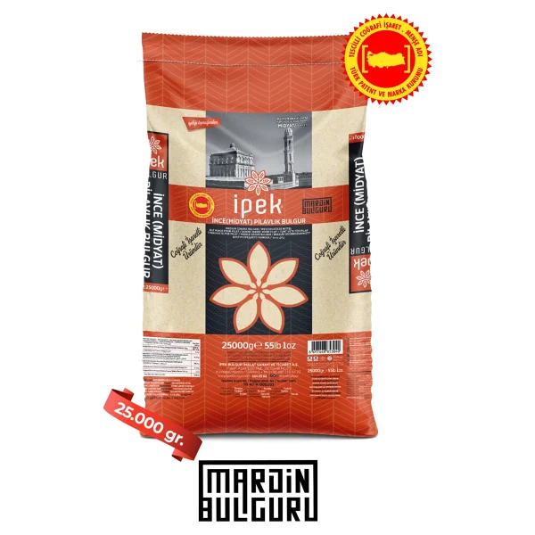 İpek İnce Midyat Pilavlık Bulgur 25 kg - Görsel 5