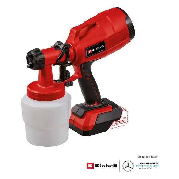 Einhell Tc-Sy 18/60 Li Aküsüz Boya Tabancası - Görsel 10