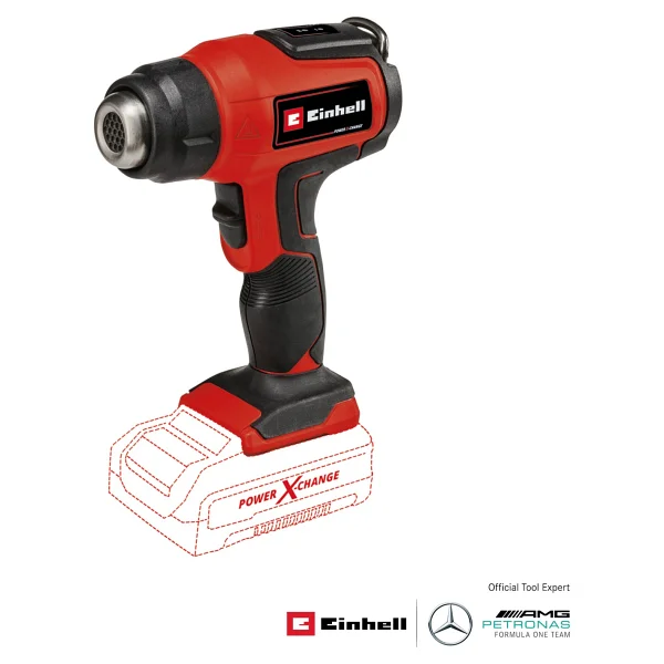 Einhell Te-Ha 18 Li Sıcak Hava Tabancası - Görsel 3