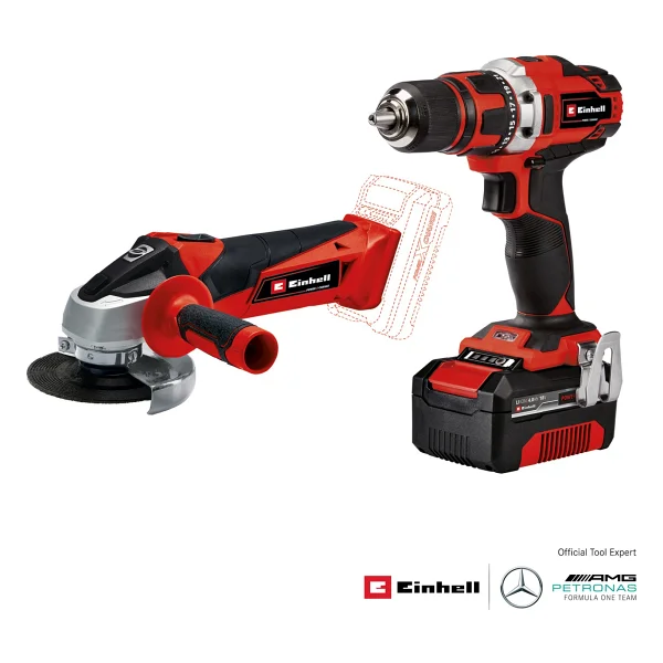 Einhell Te-Tk 18/2 Li Kit (CD+Ag) Akülü Kombo Set - Görsel 8
