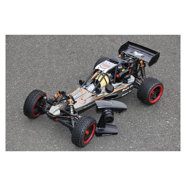 Sy Racıng 1/5 Baja 5b 30.5cc Rtr Kurşunsuz Benzinli Uzaktan Kumandalı Rc Arazi Model Araba 80+ Kmh 75cm Uzunluk Offroad Gri( Kullanıma Hazır ) - Görsel 4