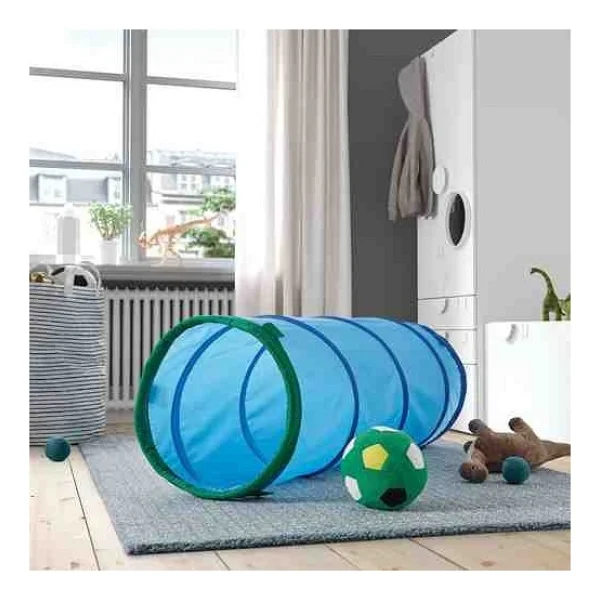 Ikea Dvargmas Mavi-Yeşil 126 Cm Oyun Tüneli - Görsel 5