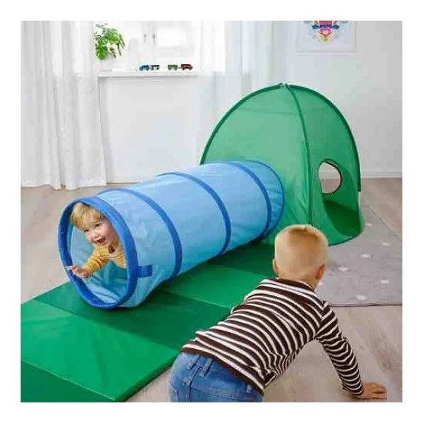 Ikea Dvargmas Mavi-Yeşil 126 Cm Oyun Tüneli - Görsel 6