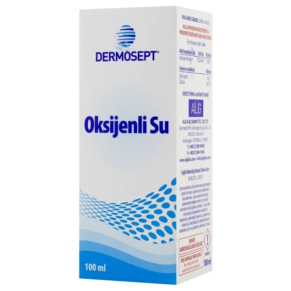 Dermosept Oksijenli Su 100 Ml 10 Adet - Görsel 5