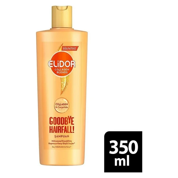 Elidor Collagen Blends Şampuan 350ml Saç Bakım Kremi 170ml Saç Bakım Maskesi 160ml Saç 3lü Set - Görsel 4
