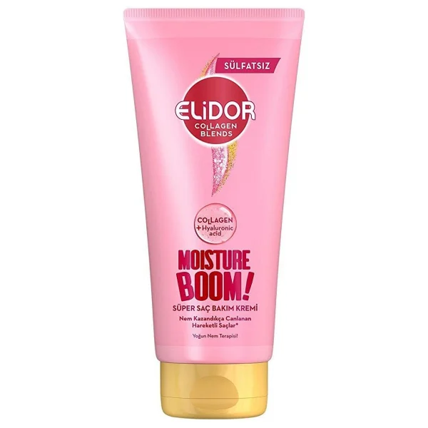 Elidor Collagen Blends Sampuan 350ml Sac Bakim Kremi 170ml Sac Bakim Maskesi 160ml Yogun Nem Terapisi 3lu Set - Görsel 2