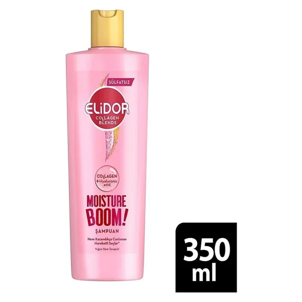 Elidor Collagen Blends Sampuan 350ml Sac Bakim Kremi 170ml Sac Bakim Maskesi 160ml Yogun Nem Terapisi 3lu Set - Görsel 4