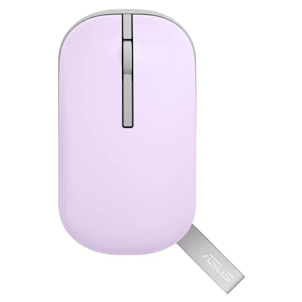 Asus Marshmallow MD100 Mor Sessiz Optik Kablosuz Mouse - Görsel 6