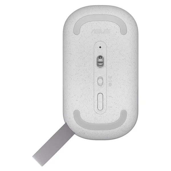 Asus Marshmallow MD100 Mor Sessiz Optik Kablosuz Mouse - Görsel 4