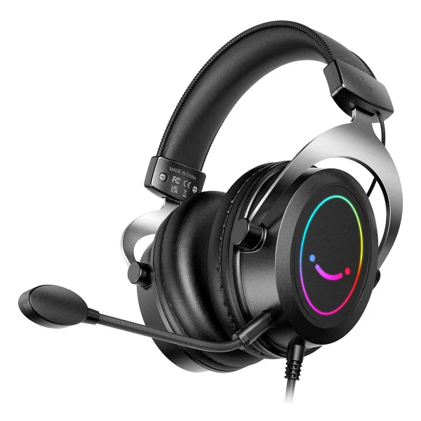 Fifine Ampligame H3 RGB Kablolu Mikrofonlu Kulak Üstü Oyuncu Kulaklığı - Görsel 8