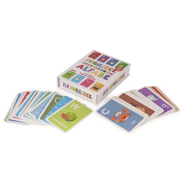 Diytoy İngilizce Alfabe Flash Cards 18 Ay+ - Görsel 2