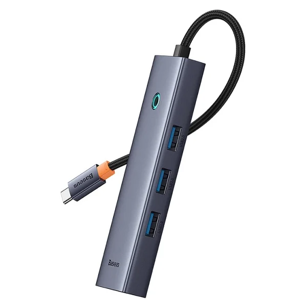 Baseus Ultra Joy 6in1 Multifonksiyonal Type-C Hub Dock Station - Görsel 3