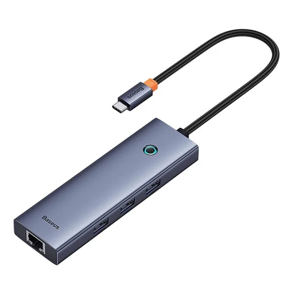 Baseus Ultra Joy 6in1 Multifonksiyonal Type-C Hub Dock Station - Görsel 5