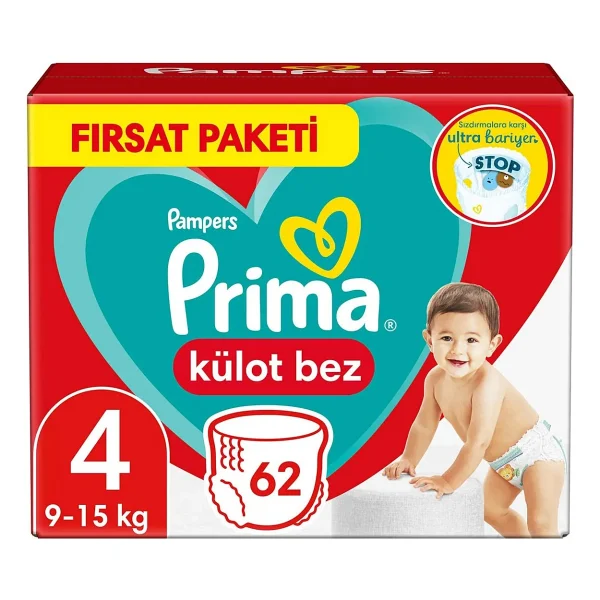 Prima 4 Numara Maxi 62'li Külot Bez - Görsel 4