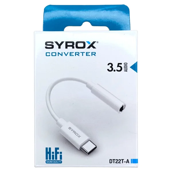 Syrox Dt22t-A Type-C To Aux Dönüştürücü - Görsel 5