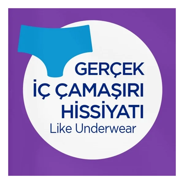 Canped Kids Tekstil Yüzeyli 4-7 Yaş 9'lu 4 Adet Çocuk Külotlu Hasta Bezi - Görsel 4