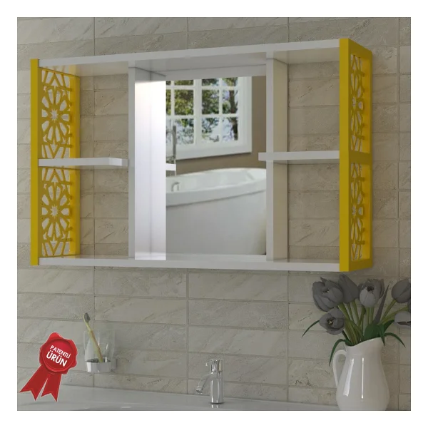 Remaks Aynalı Banyo Lavabo Dolabı - Görsel 2
