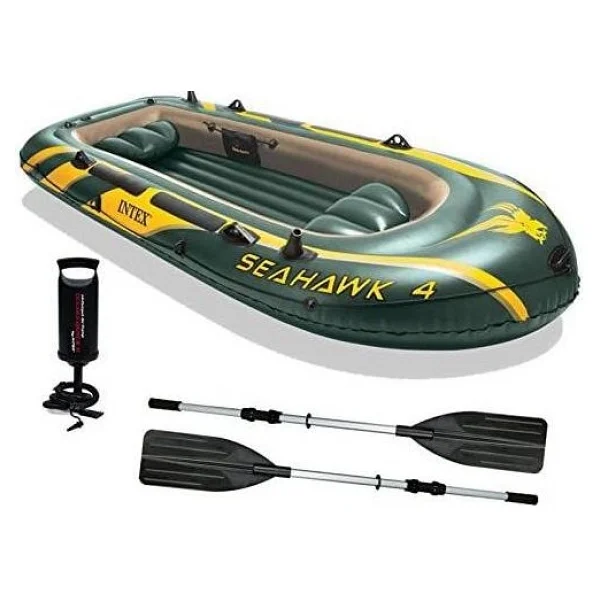 Intex Seahawk 4 68351 351x145x48 Cm 4 Kişilik Şişme Bot Seti - Görsel 7