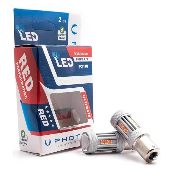 Photon P21w Tek Duy LED Red (Kırmızı) Exclusive Serisi Ph7219 R Ex - Görsel 4