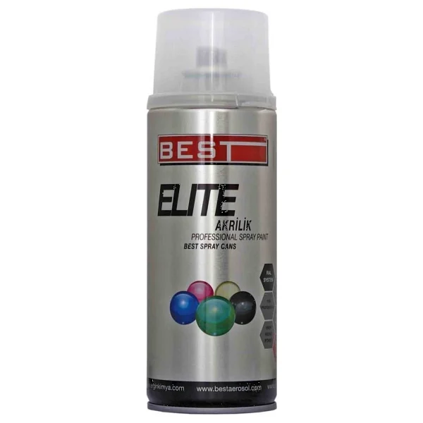 Best Sprey Boya Elite Ral Metal Gri (9006) 400 Ml - Görsel 2