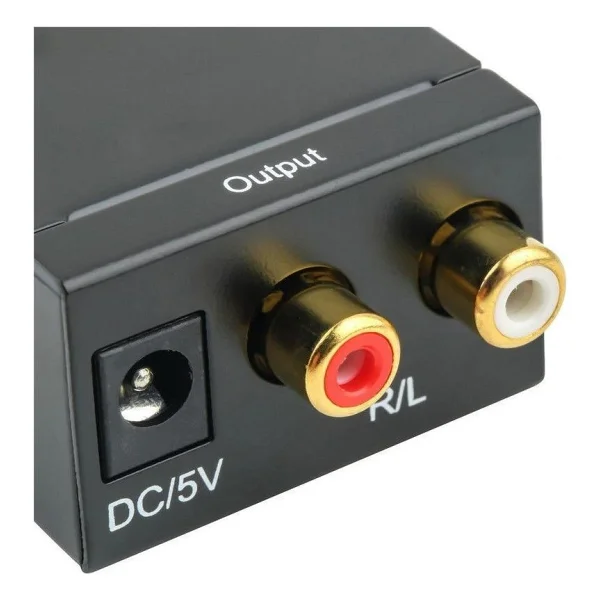 Digital To Analog Stereo Rca Optik Toslink Ses Çevirici Dönüştürücü - Görsel 2