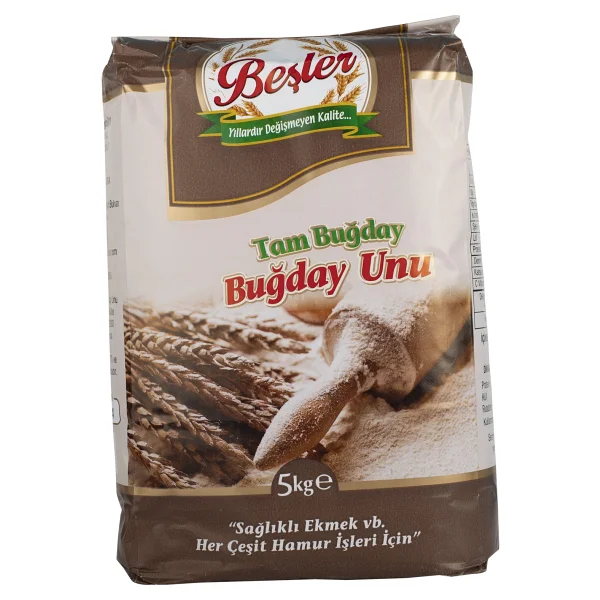 Beşler 5 Kg Tam Buğday Unu - Görsel 2