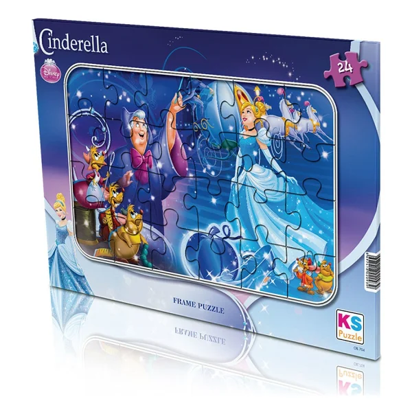 Ks Games Cinderella 24 Parça Puzzle Crl704 - Görsel 3