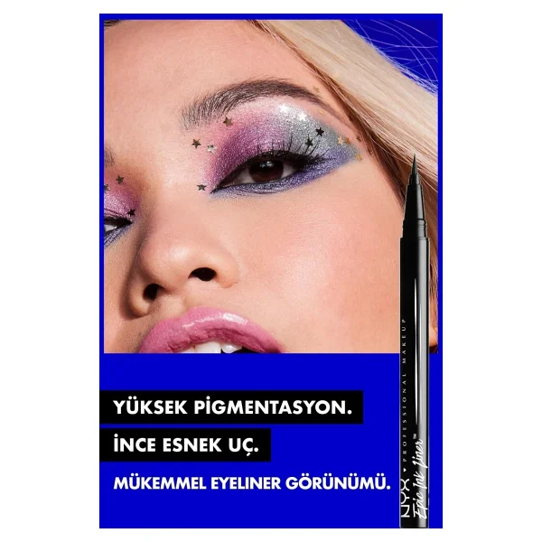 Nyx Professional Makeup That's The Point Kalem Eyeliner - Görsel 5