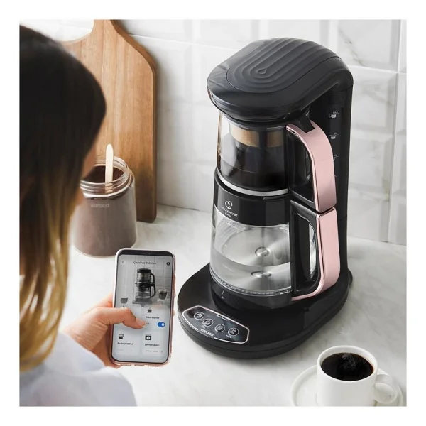 Karaca Çaysever Robotea Connect 3in1 Cam Çay Makinesi - Görsel 4
