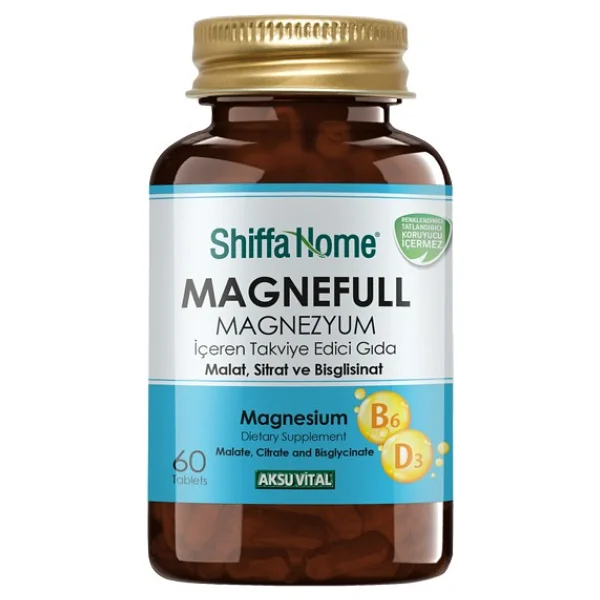 Shiffa Home Magnefull Magnezyum 60 Tablet - Görsel 2