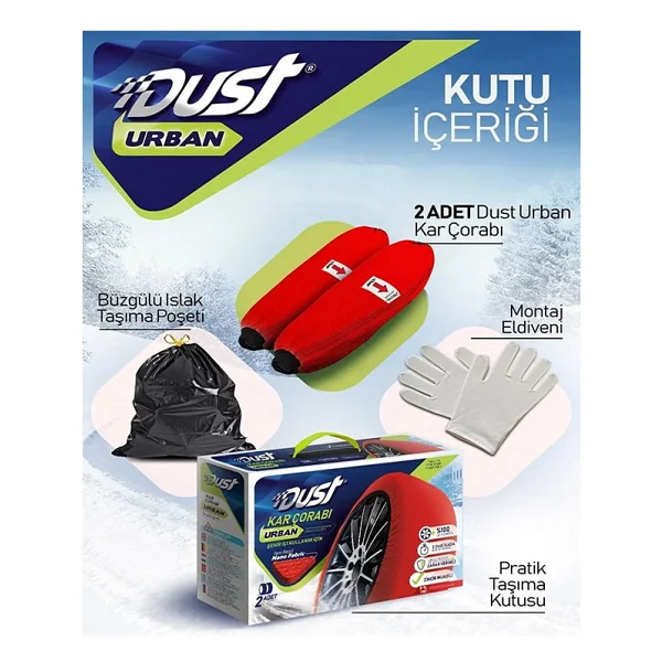 Dust Urban Kar Çorabı - Görsel 3