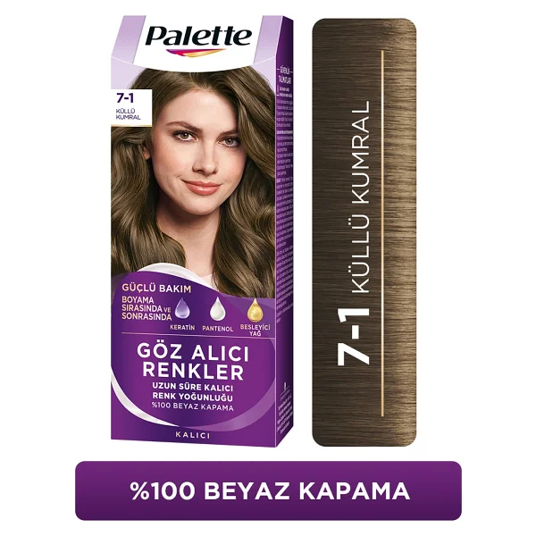 Palette Göz Alıcı Renkler 6.88 Sonbahar Kızılı Saç Boyası - Görsel 10