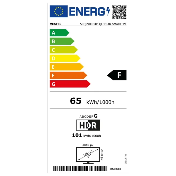 Vestel 50q9900 4K Ultra HD 50" 127 Ekran Uydu Alıcılı Smart QLED TV - Görsel 6