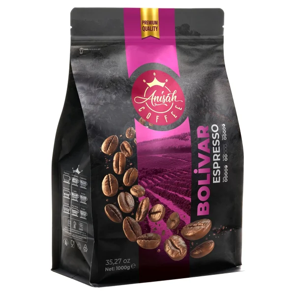 Anisah Coffee Bolivar Espresso Çekirdek Kahve 1000gr - 1 Kg - Görsel 10