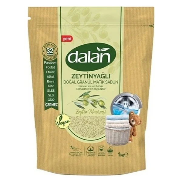 Dalan Zeytinyağlı Doğal Granül Sabun 1000 Gr - Görsel 5