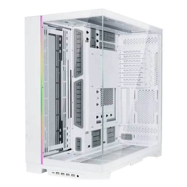 Lian Li O11 Dynamic Evo XL Fansız Beyaz E-Atx Oyuncu Kasası - Görsel 3