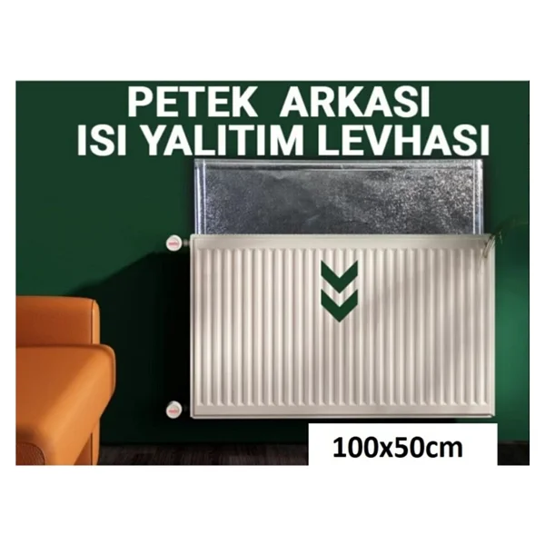 Ankaflex 3 Adet Petek Kalorifer Arkası Isı Yalıtım Izolasyon Levhası Radyatör Arkalığı Plaka - Görsel 4